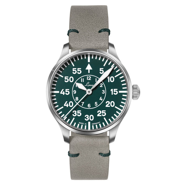 Laco Limited Edition Aachen Grun 39mm Watch #862190