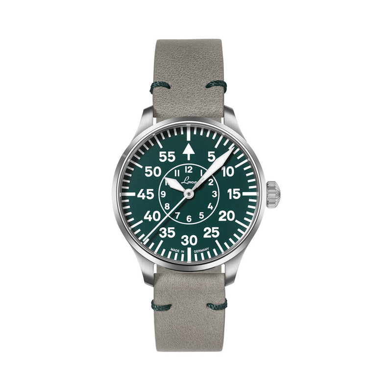 Laco Limited Edition Aachen Grun 39mm Watch #862190
