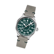 Laco Limited Edition Aachen Grun 39mm Watch #862190