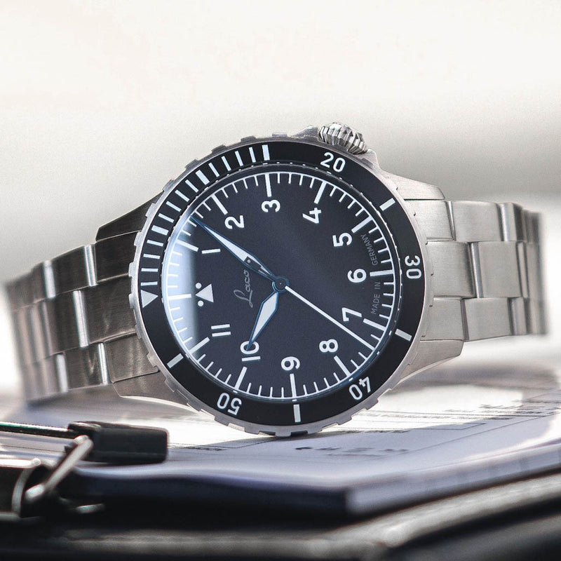 Laco Köln Sporty Pilot Watch with Bracelet #862191.MB