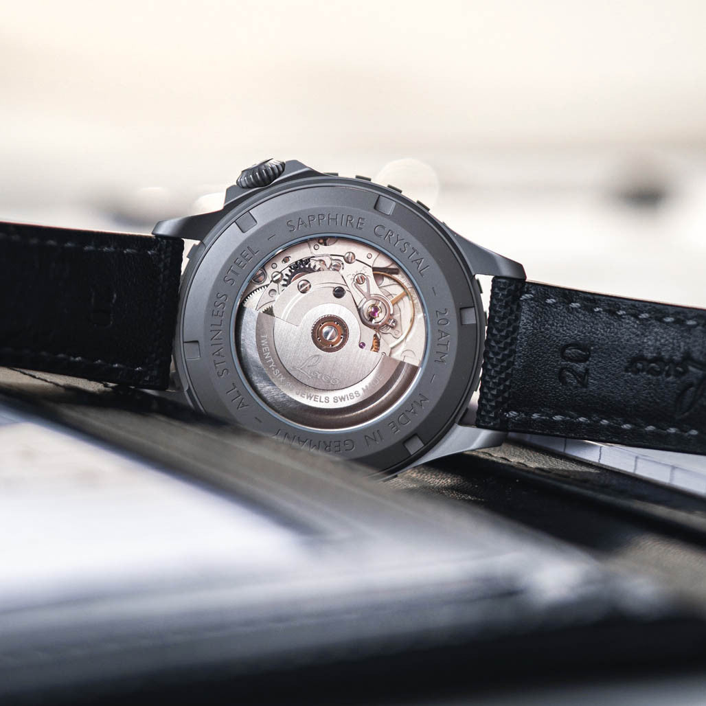 Laco Köln Sporty Pilot Watch with Bracelet #862191.MB — Long