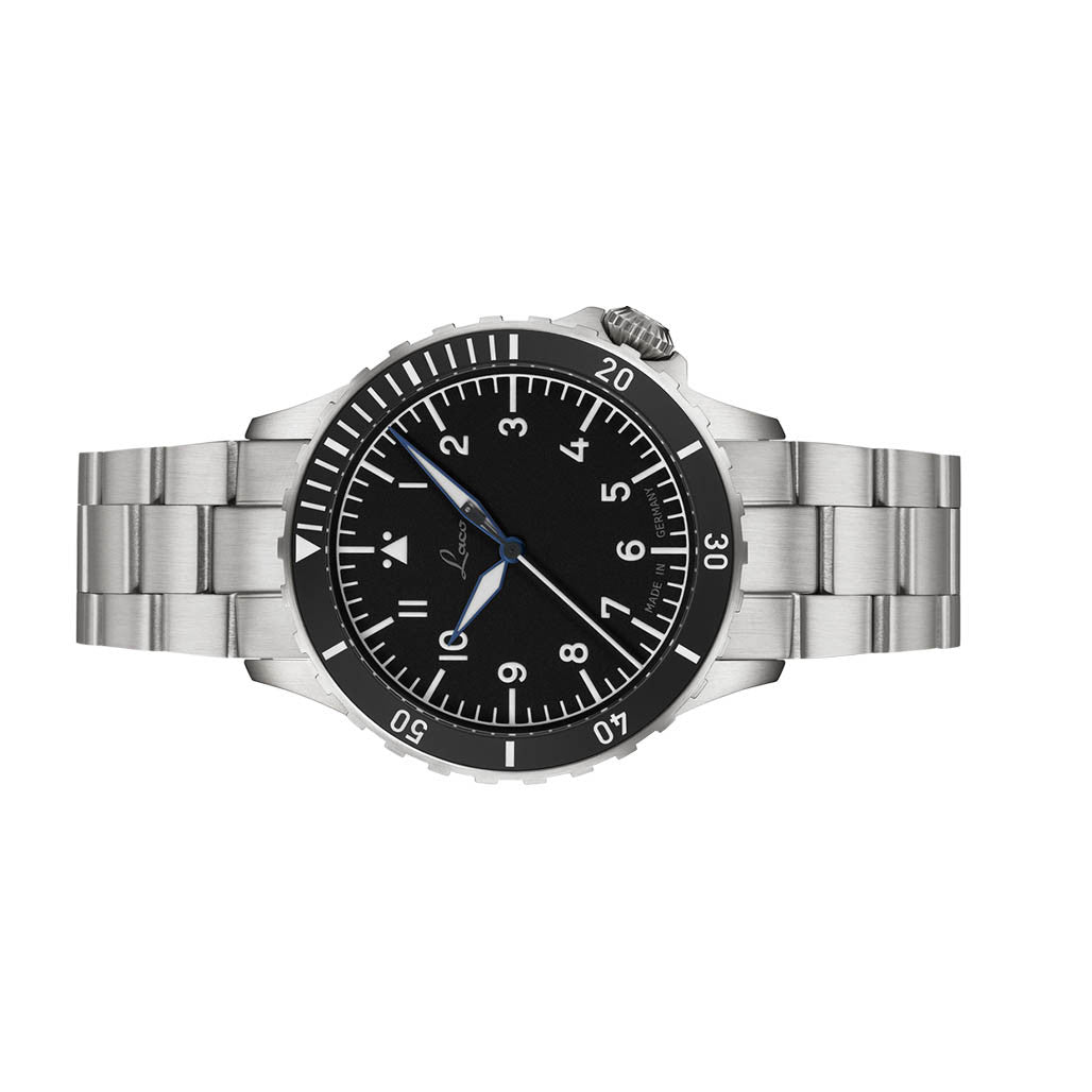 Laco Köln Sporty Pilot Watch with Bracelet #862191.MB — Long