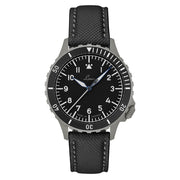 Laco Köln Sporty Pilot Watch with Grey Blasted Case #862192