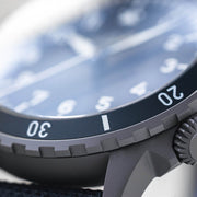Laco Köln Sporty Pilot Watch with Grey Blasted Case #862192