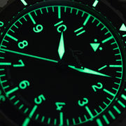 Laco Köln Sporty Pilot Watch with Grey Blasted Case #862192