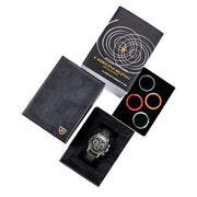 Nivada Grenchen Chronoking Mecaquartz with Interchangeable Bezel #87048Q10