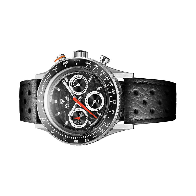 Nivada Grenchen Chronoking Mecaquartz with Interchangeable Bezel #87048Q10