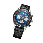 Nivada Grenchen Chronoking Racing Blue Lagoon Chronograph #87054Q10