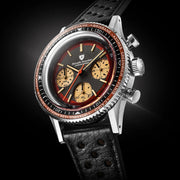 Nivada Grenchen Chronoking Racing Black Amber #87055Q10