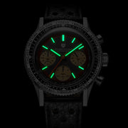 Nivada Grenchen Chronoking Racing Black Amber #87055Q10