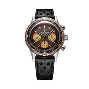 Nivada Grenchen Chronoking Racing Black Amber #87055Q10