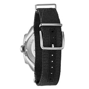 Bulova Lunar Pilot Chronograph 45mm with Black Dial and Nylon Strap #96A225 back