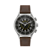 Bulova A15 Automatic Field Watch with Brown Strap #96A245