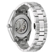 Bulova Surveyor Automatic Watch with Open Heart Black Dial #96A270 back