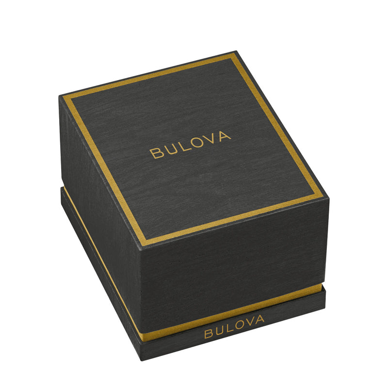 Bulova Surveyor Open Heart with White Dial #96A345