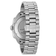 Bulova Lunar Pilot Chronograph 45mm with Black Dial and Stainless Steel Bracelet #96B258 back