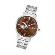 Bulova Aerojet Automatic Watch with Sunburst Brown Dial #96B375 tilt