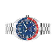 Bulova Oceanographer GMT Automatic Dive Watch with Blue Dial #96B405