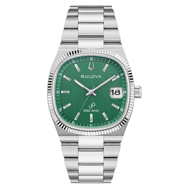 Bulova Super Seville Day-Date with Green Dial #96B439