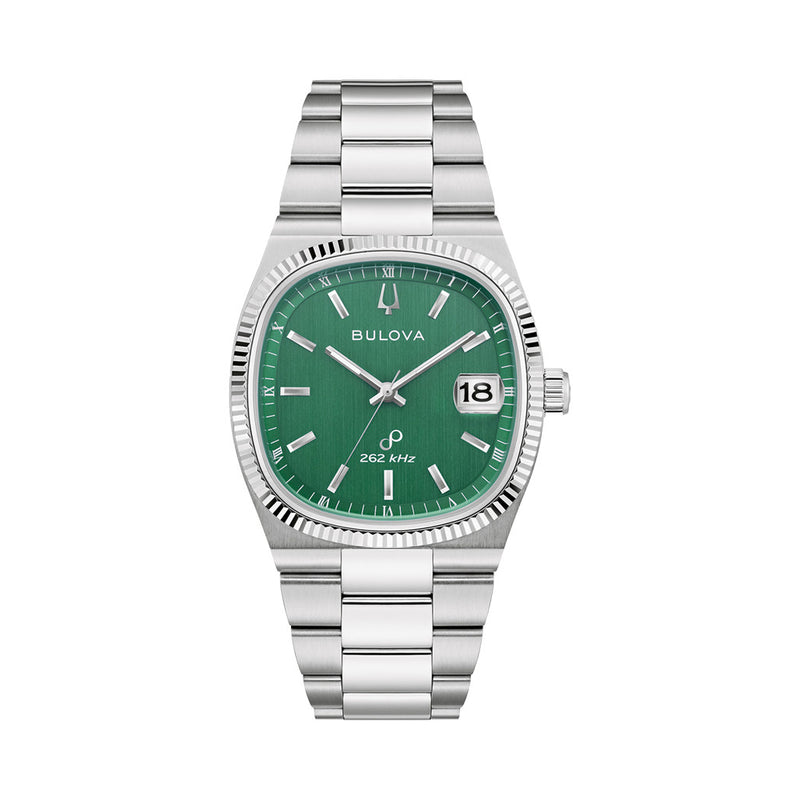 Bulova Super Seville Day-Date with Green Dial #96B439