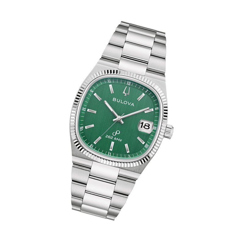Bulova Super Seville Day-Date with Green Dial #96B439