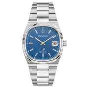 Bulova Super Seville Day-Date with Blue Dial #96B440