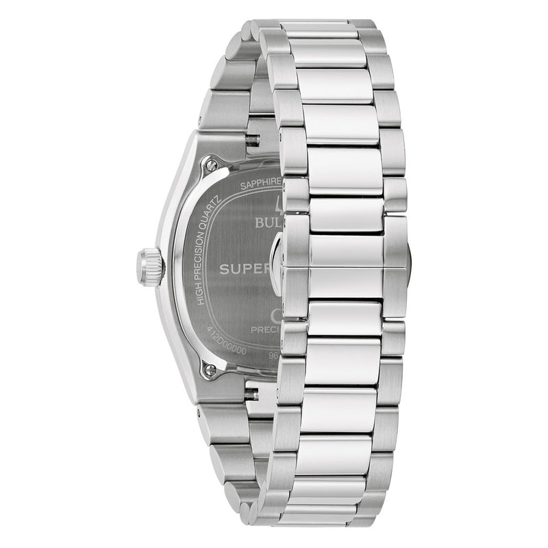 Bulova Super Seville Day-Date with Blue Dial #96B440