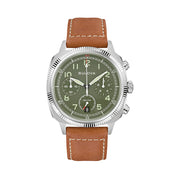 Bulova Military VWI Olive Green Chronograph #96B482