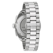 Bulova Lunar Pilot Chronograph 43.5mm with Black Dial and Stainless Steel Bracelet #96K111 back