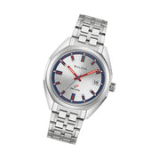 Bulova Jet Star Limited Edition Watch with Precisionist Movement and Silver Dial #96K112