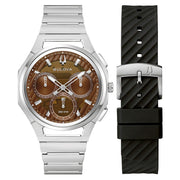 Bulova Curv 10th Anniversary Edition Chronograph in Brown #96K117