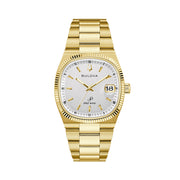 Bulova Super Seville Day-Date Gold-tone with White Dial #97B223