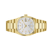 Bulova Super Seville Day-Date Gold-tone with White Dial #97B223