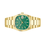 Bulova Super Seville Gold-Tone With Green Dial #97B237