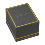 Bulova Super Seville Precisionist Watch Gold Tone with Black Dial #97B246
