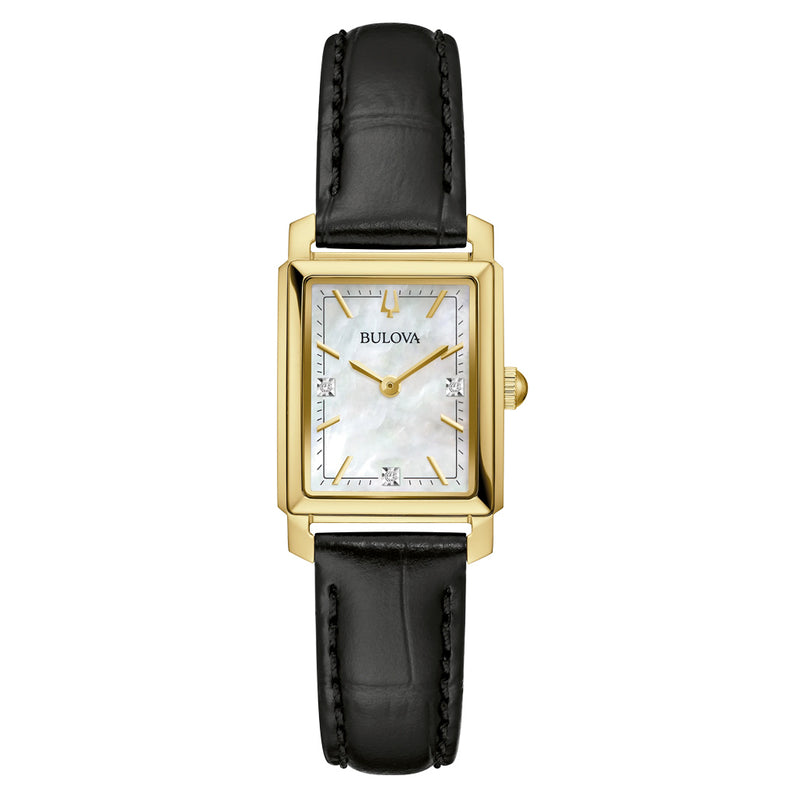 Bulova Women's Gold Tone Sutton MOP Dial #97P166