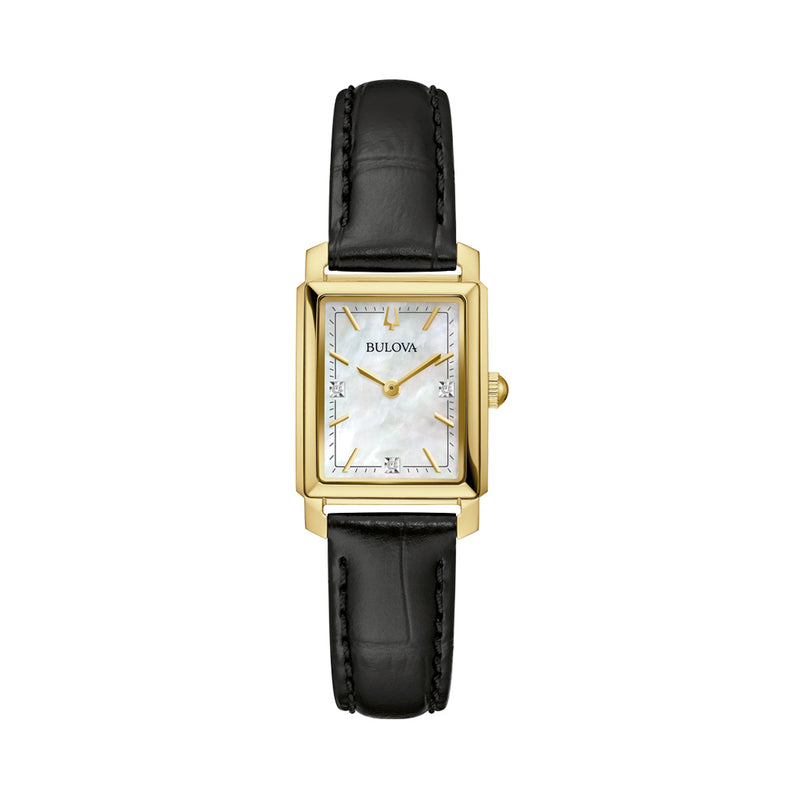 Bulova Women's Gold Tone Sutton MOP Dial #97P166