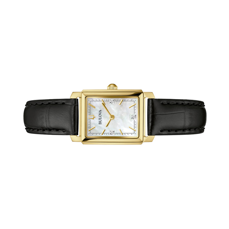 Bulova Women's Gold Tone Sutton MOP Dial #97P166