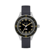Bulova MIL SHIPS 41mm Automatic Field Watch with Big Dome Sapphire Crystal #98A266
