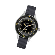 Bulova MIL SHIPS 41mm Automatic Field Watch with Big Dome Sapphire Crystal #98A266 tilt