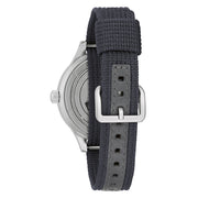 Bulova MIL SHIPS 41mm Automatic Field Watch with Big Dome Sapphire Crystal #98A266 back
