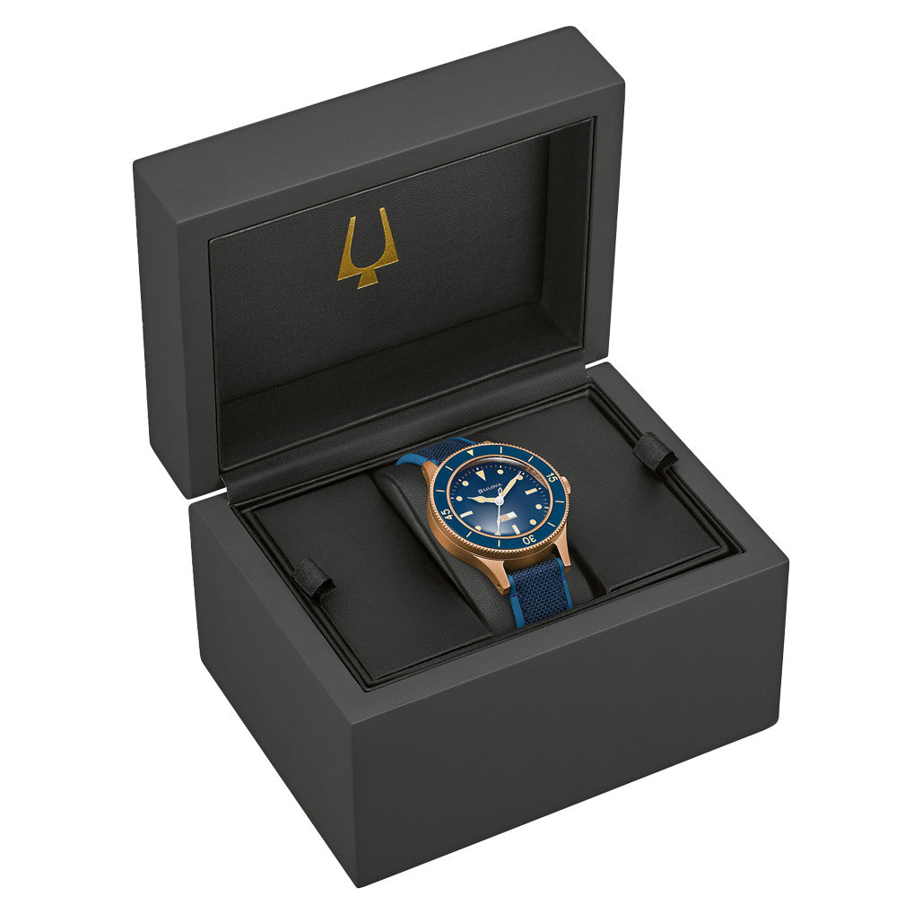 Bulova MIL SHIPS 41mm Automatic Bronze Watch with Big Dome