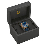 Bulova MIL SHIPS 41mm Automatic Bronze Watch with Big Dome Sapphire Crystal #98A325