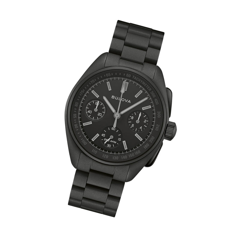 Bulova Lunar Pilot "Black Hole" 41mm Chronograph #98A335