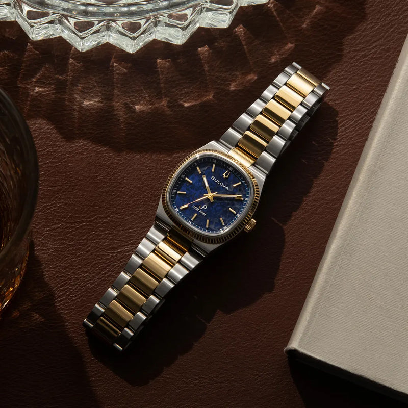 Bulova Super Seville Two-Tone Sodalite Dial #98A337