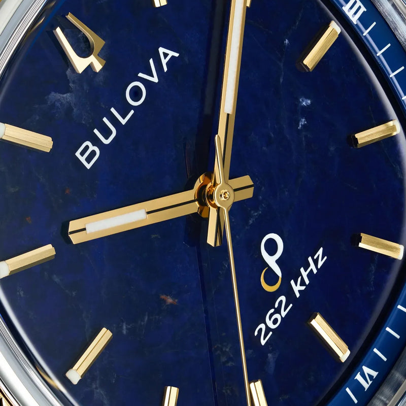 Bulova Super Seville Two-Tone Sodalite Dial #98A337