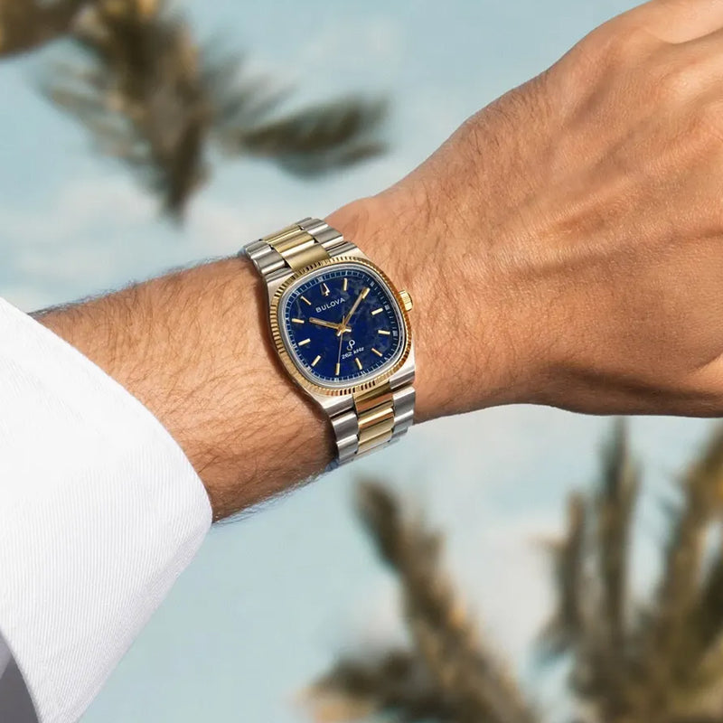 Bulova Super Seville Two-Tone Sodalite Dial #98A337