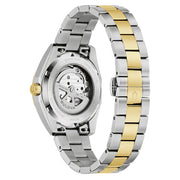 Bulova Two-Tone Surveyor Open Heart with Green Dial #98A338