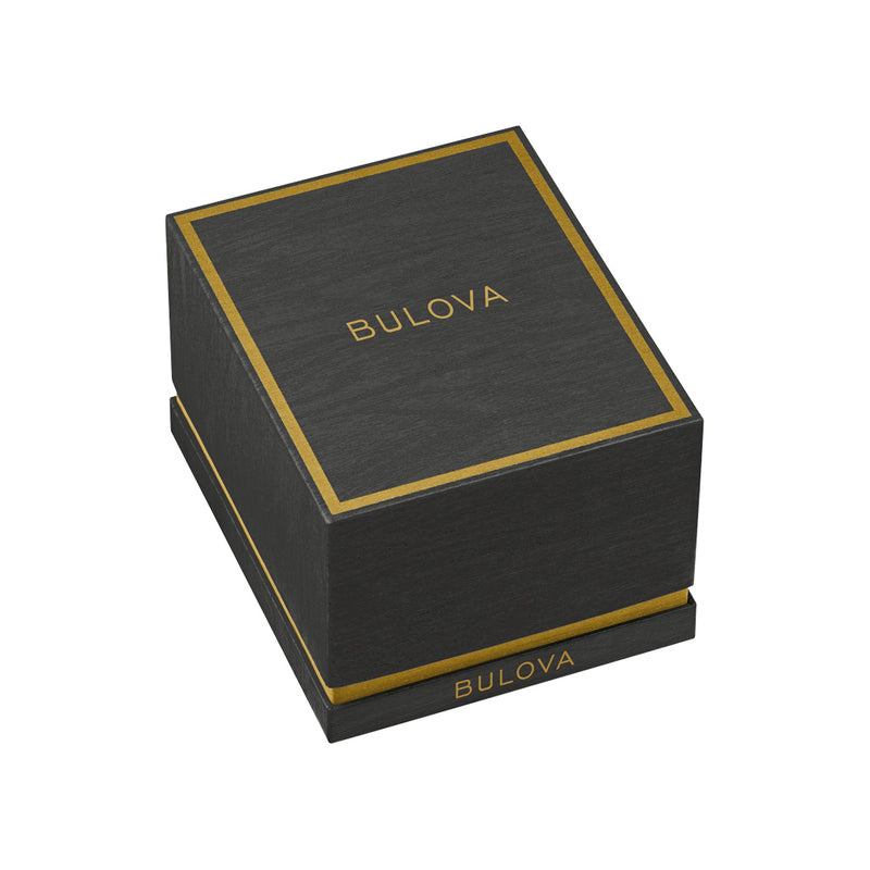 Bulova Maquina Black Dial Skeleton #98A341