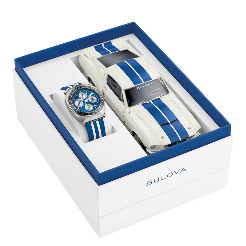 Bulova x SHELBY Sporty Racer Chronograph Limited Edition #98B452